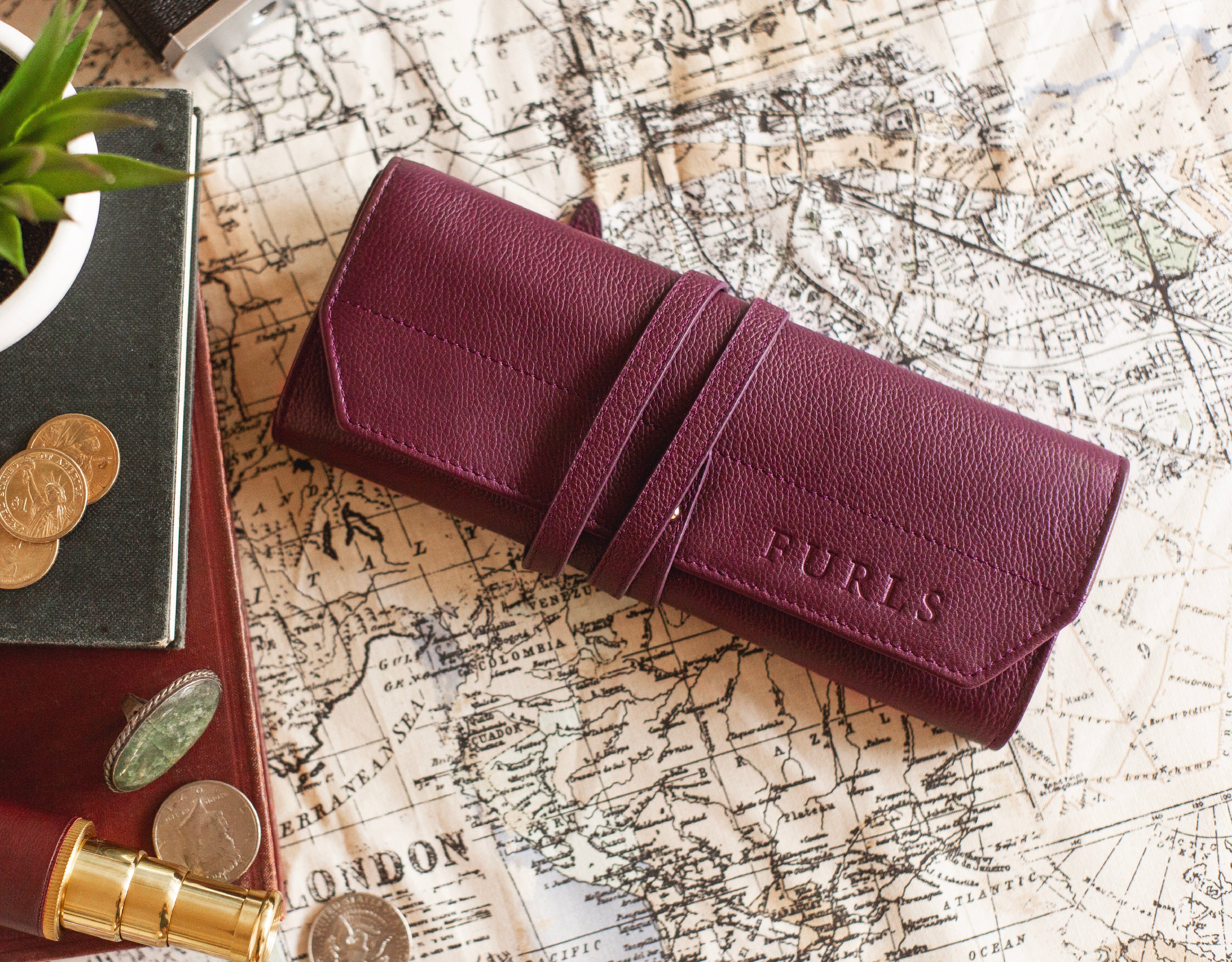 Venture Leather Travel Roll – Crochet Hook Organizer - Image 3